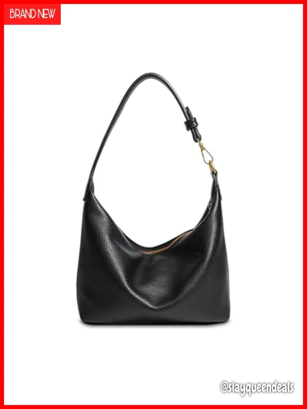Small Hobo Bag Women Soft PU Leather Shoulder Purse Slouchy Trendy